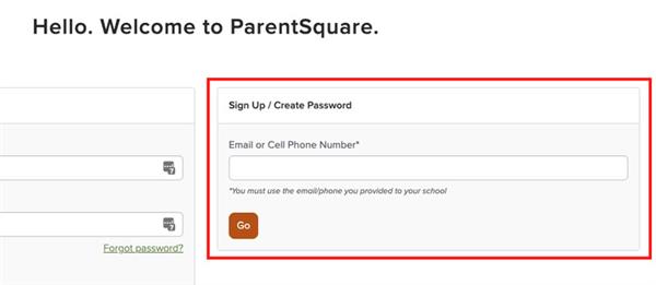 sign up
